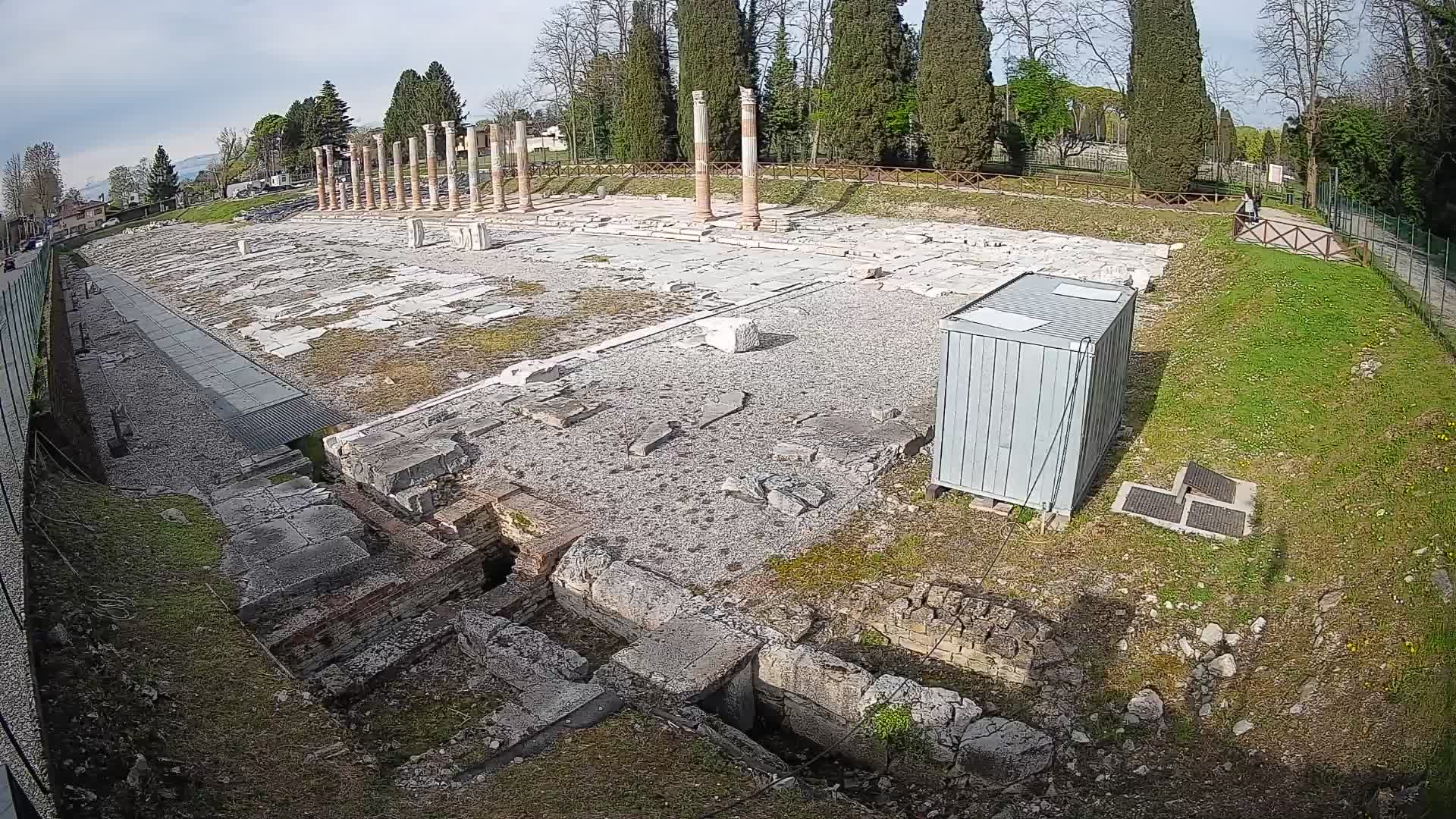 Web kamera Forum Akvileje – Pogled uživo na rimski forum