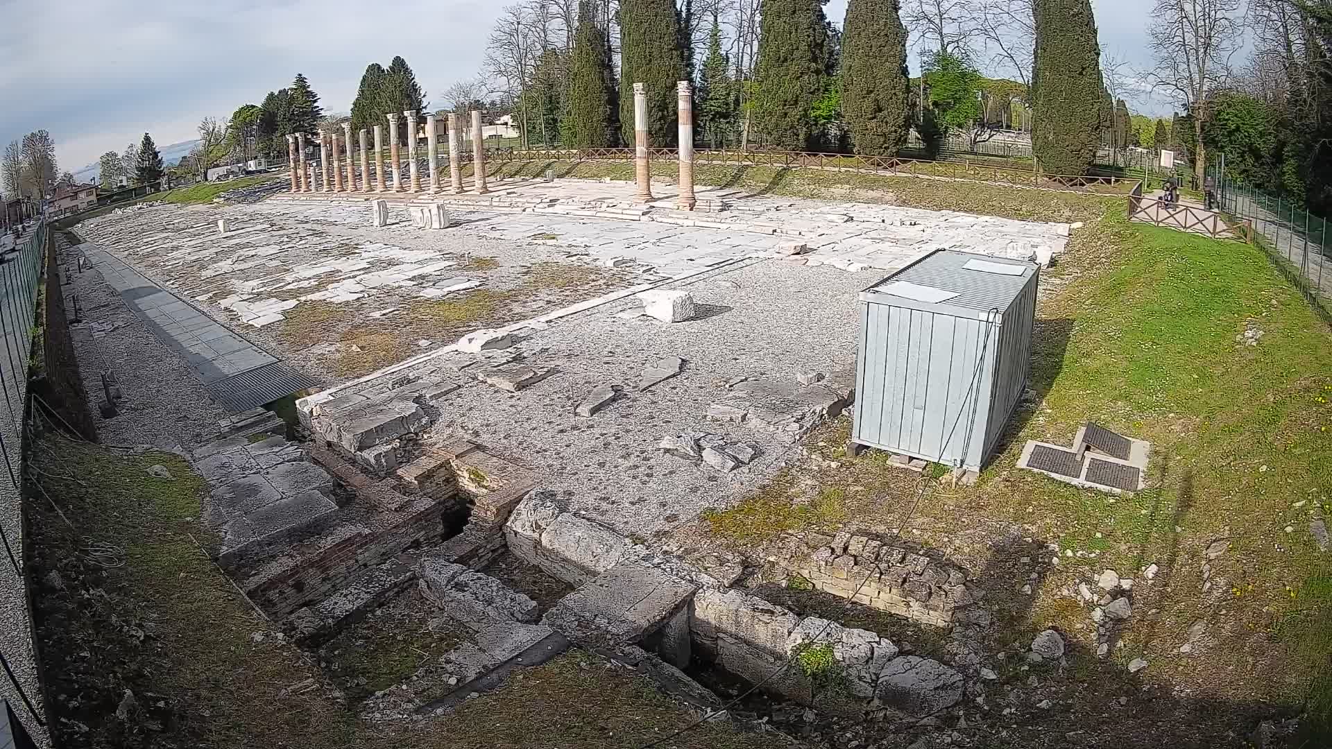 Web kamera Forum Akvileje – Pogled uživo na rimski forum