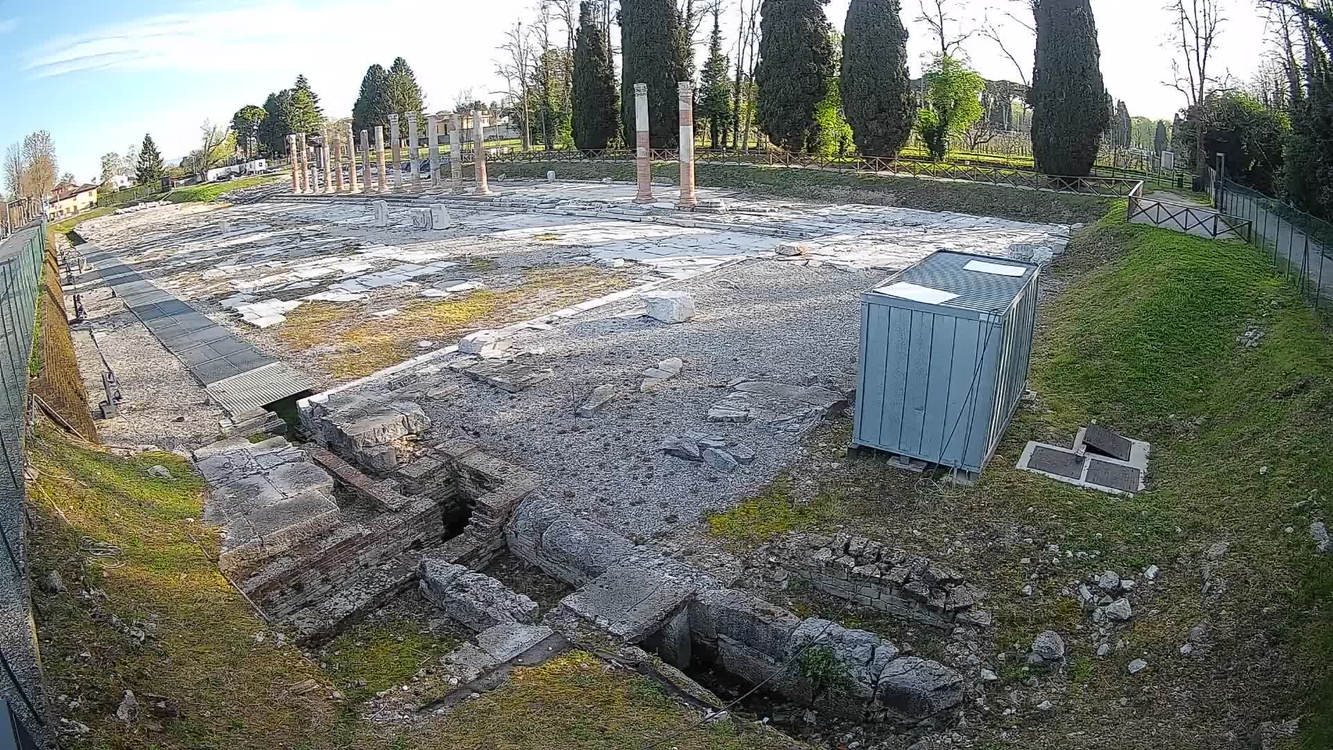 Webcam Foro Romano di Aquileia – Live View of the Ancient Roman Forum