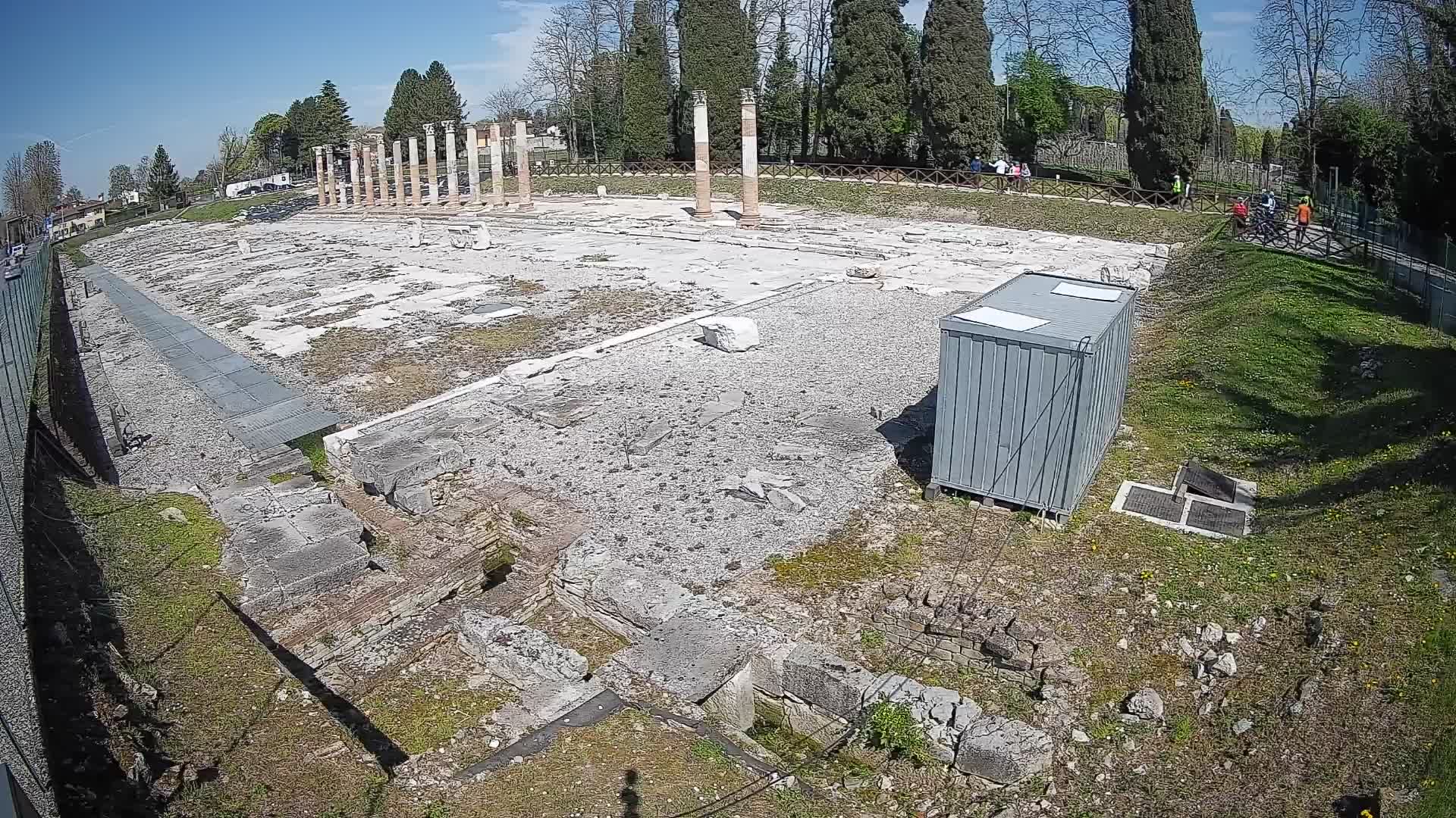 Webcam Foro Romano di Aquileia – Live View of the Ancient Roman Forum