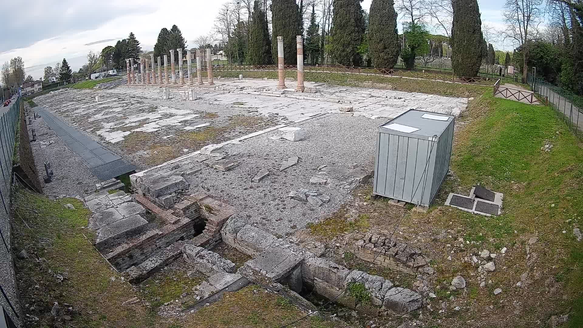 Webcam Foro Romano di Aquileia – Live View of the Ancient Roman Forum