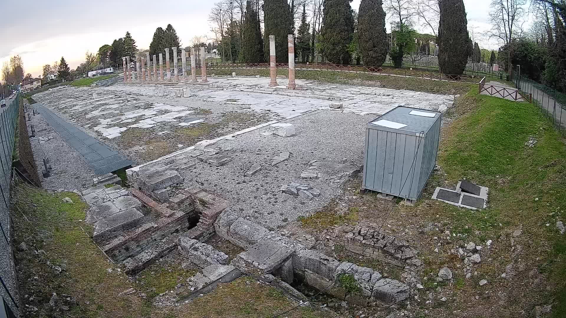 Webcam Foro Romano di Aquileia – Live View of the Ancient Roman Forum
