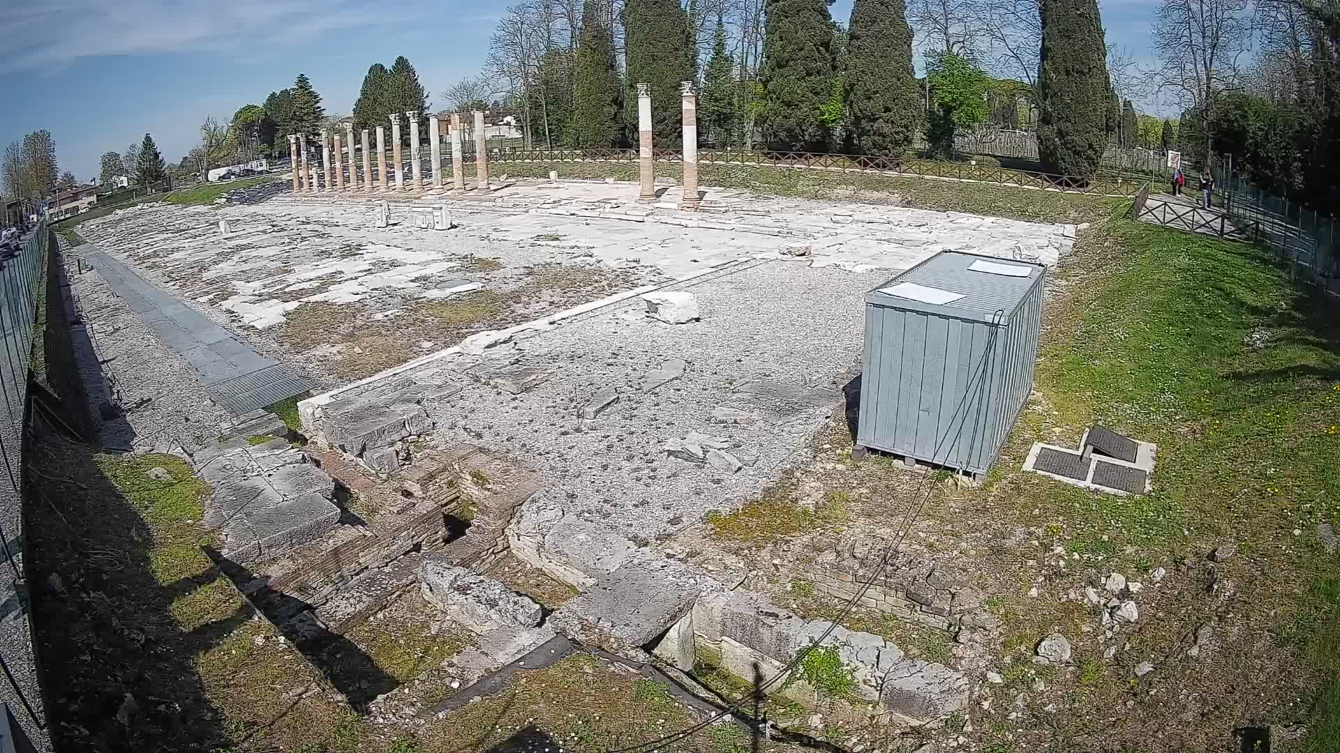 Web kamera Forum Akvileje – Pogled uživo na rimski forum