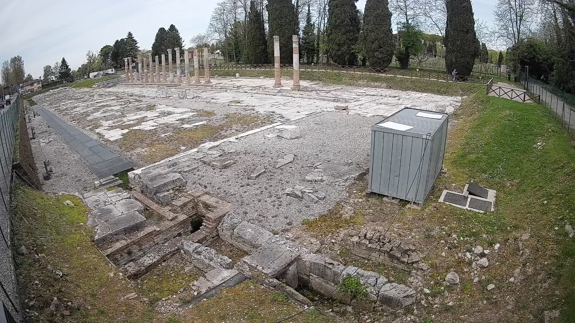 Webcam Forum Romanum von Aquileia – Liveblick auf das antike Zentrum
