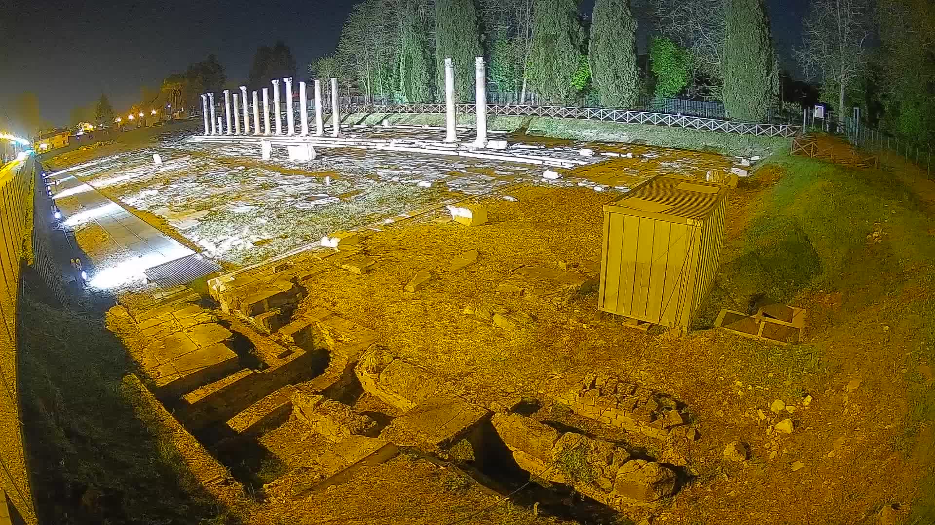 Webcam Foro Romano di Aquileia – Live View of the Ancient Roman Forum