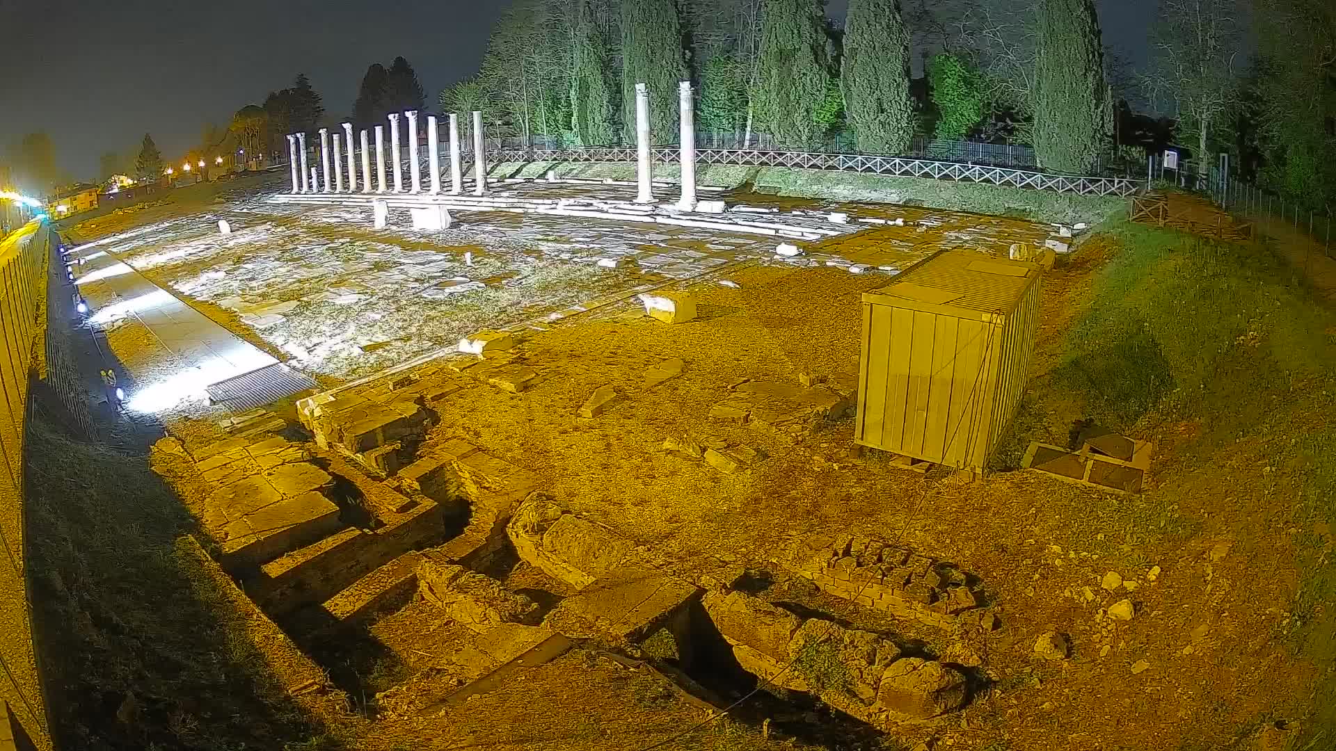 Web kamera Forum Akvileje – Pogled uživo na rimski forum