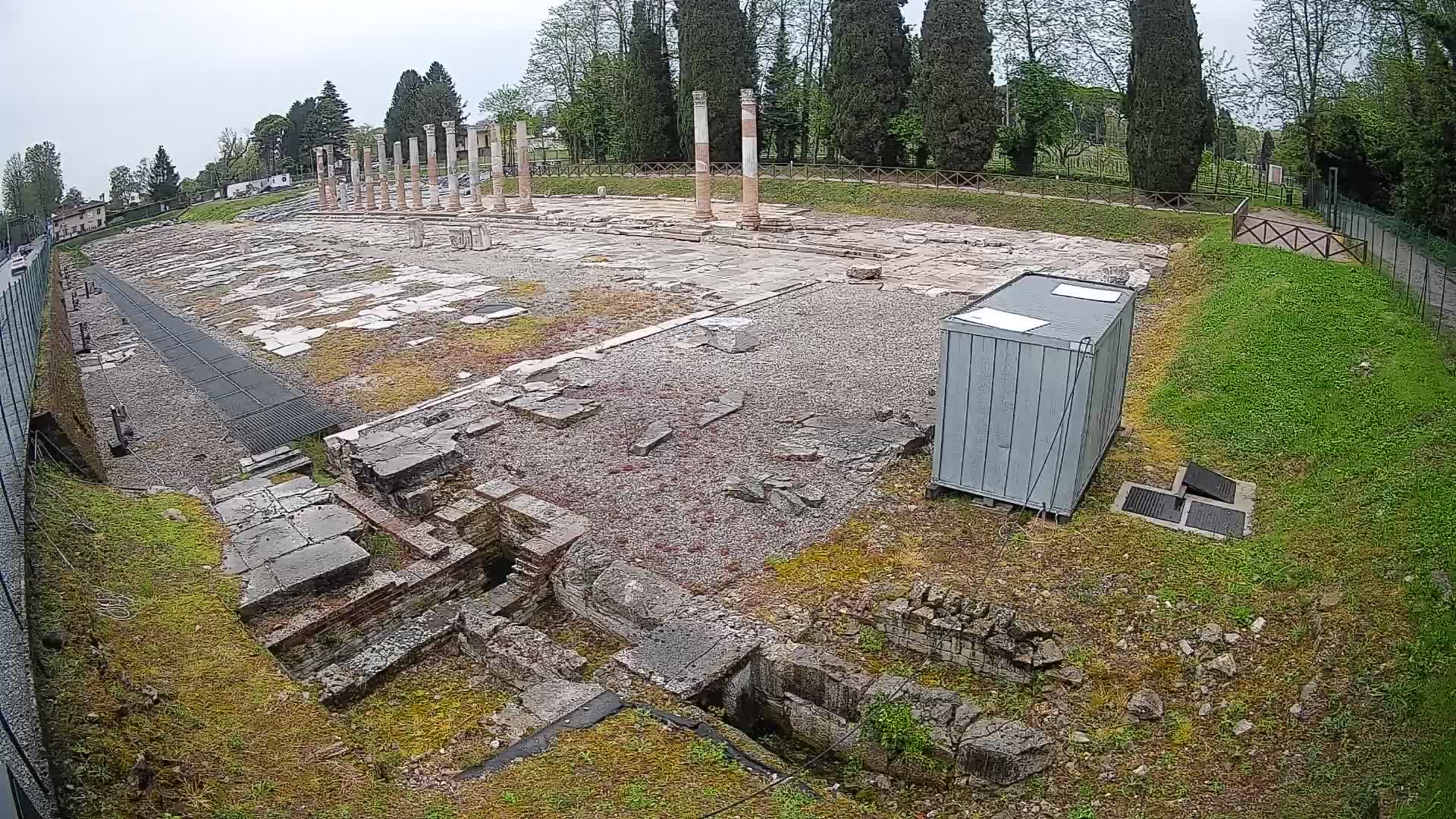 Webcam Foro Romano di Aquileia – Live View of the Ancient Roman Forum