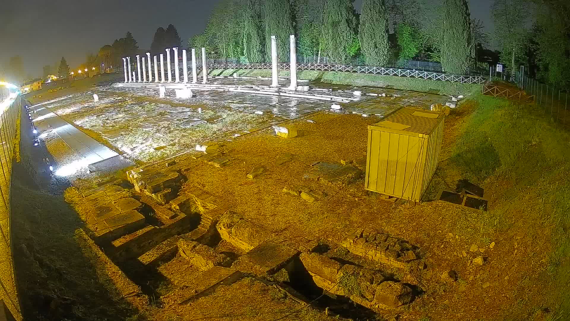 Webcam Foro Romano di Aquileia – Live View of the Ancient Roman Forum