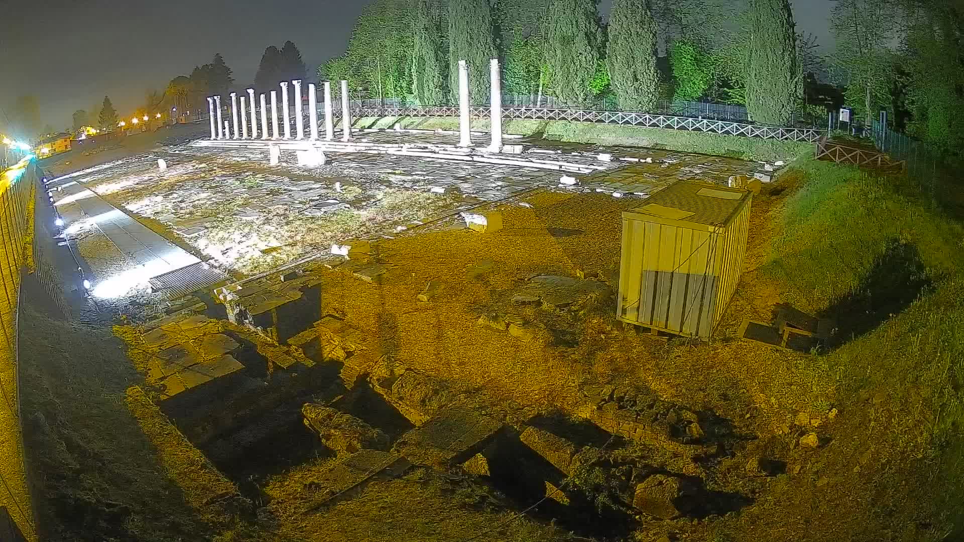 Webcam Foro Romano di Aquileia – Live View of the Ancient Roman Forum