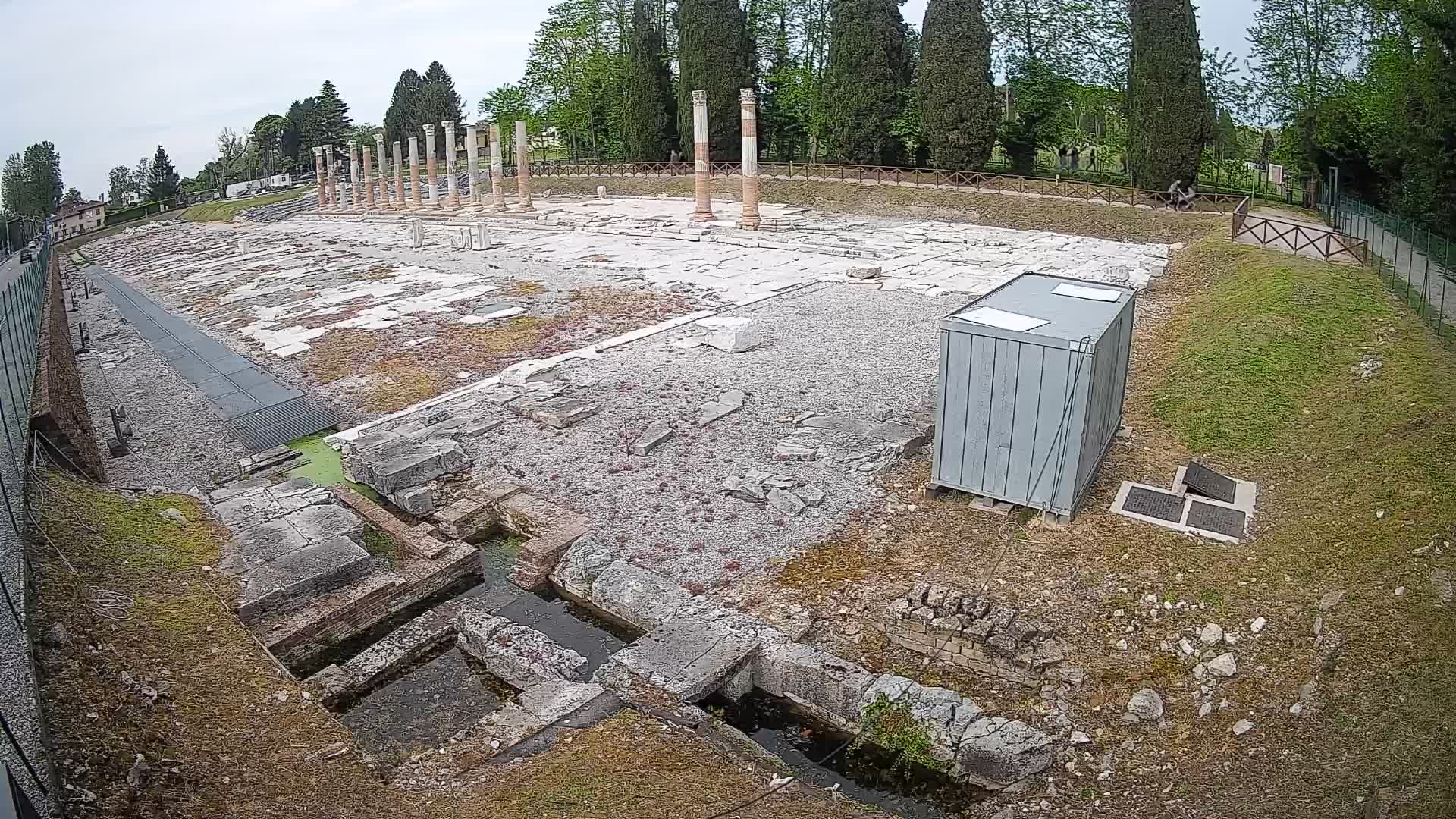 Webcam Foro Romano di Aquileia – Live View of the Ancient Roman Forum