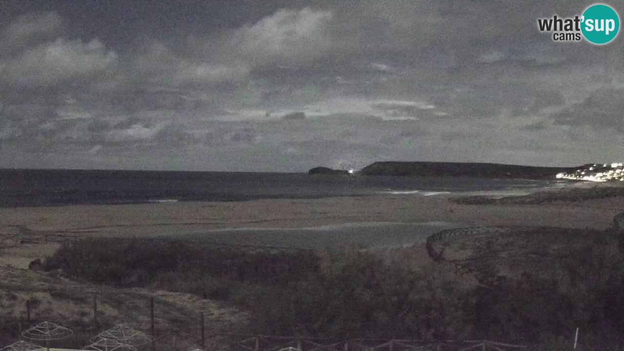 Webcam Torre dei Corsari – Liveblick auf den Strand von Punta Usai