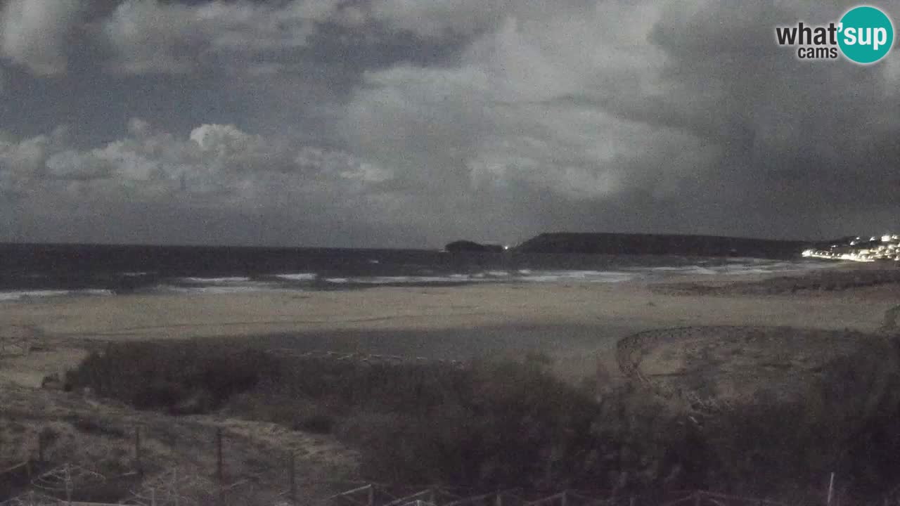 Cámara web Torre dei Corsari – Vista en directo de la playa desde Punta Usai