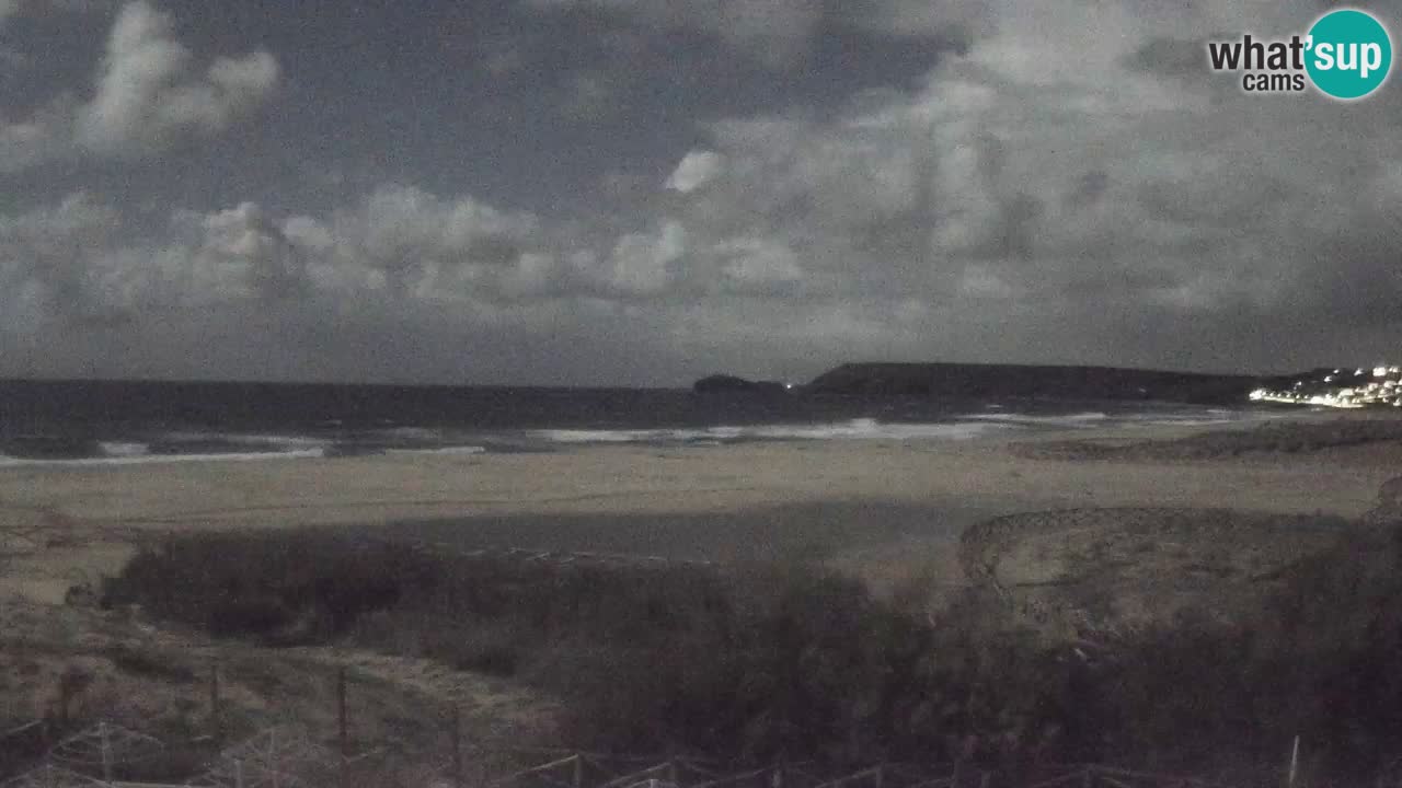 Webcam Torre dei Corsari – Vue en direct sur la plage depuis Punta Usai