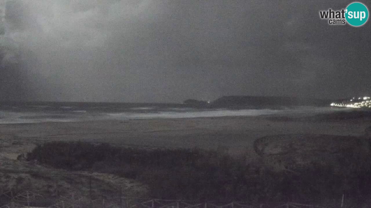 Webcam Torre dei Corsari – Liveblick auf den Strand von Punta Usai