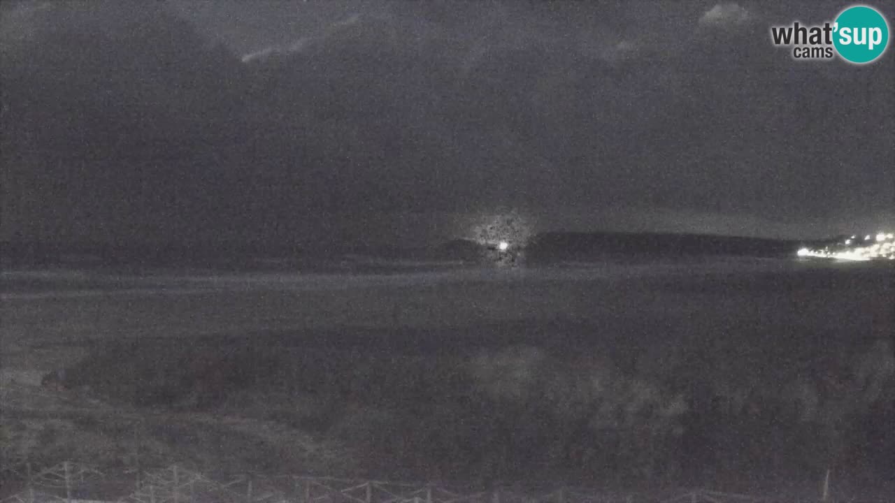 Cámara web Torre dei Corsari – Vista en directo de la playa desde Punta Usai