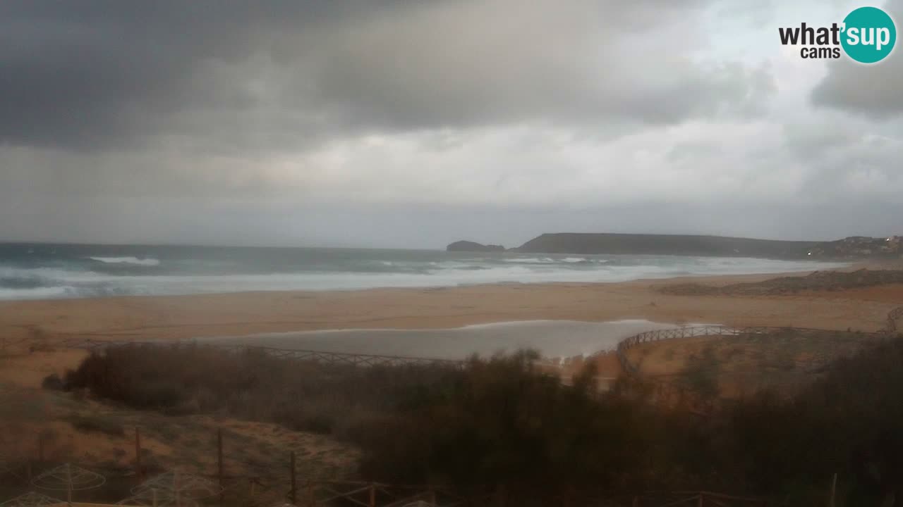 Webcam Torre dei Corsari – Liveblick auf den Strand von Punta Usai