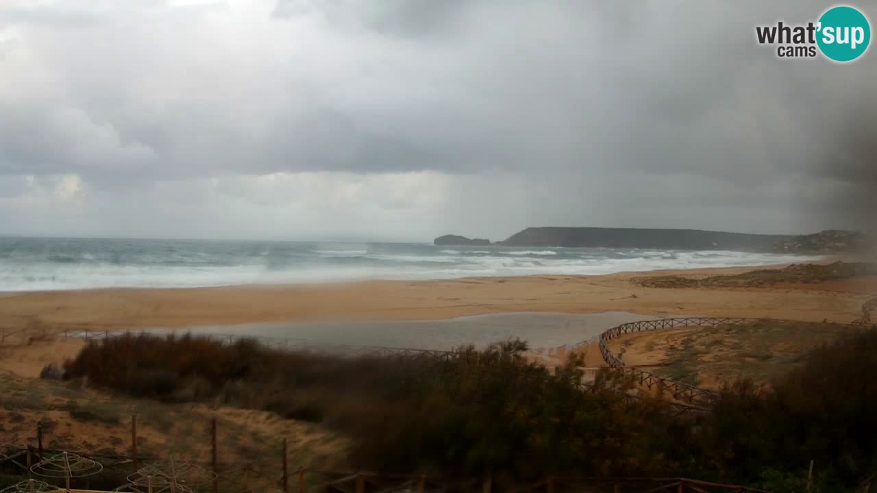 Webcam Torre dei Corsari – Vue en direct sur la plage depuis Punta Usai