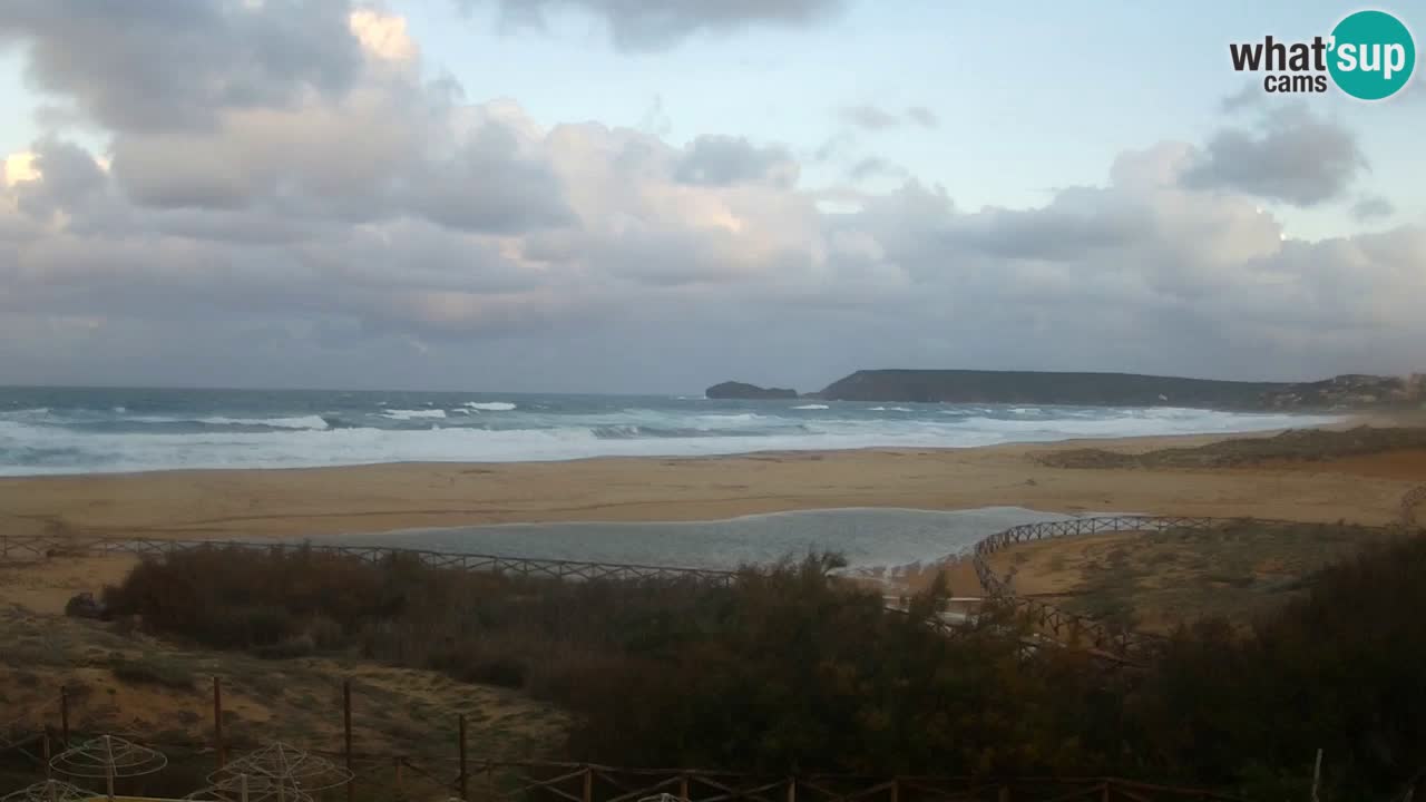 Webcam Torre dei Corsari – Live Beach View from Punta Usai