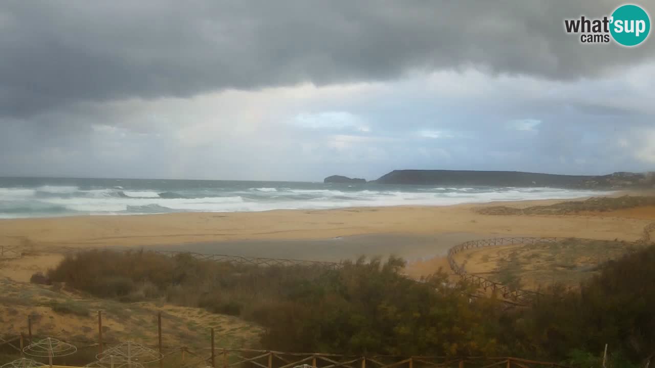 Webcam Torre dei Corsari – Liveblick auf den Strand von Punta Usai
