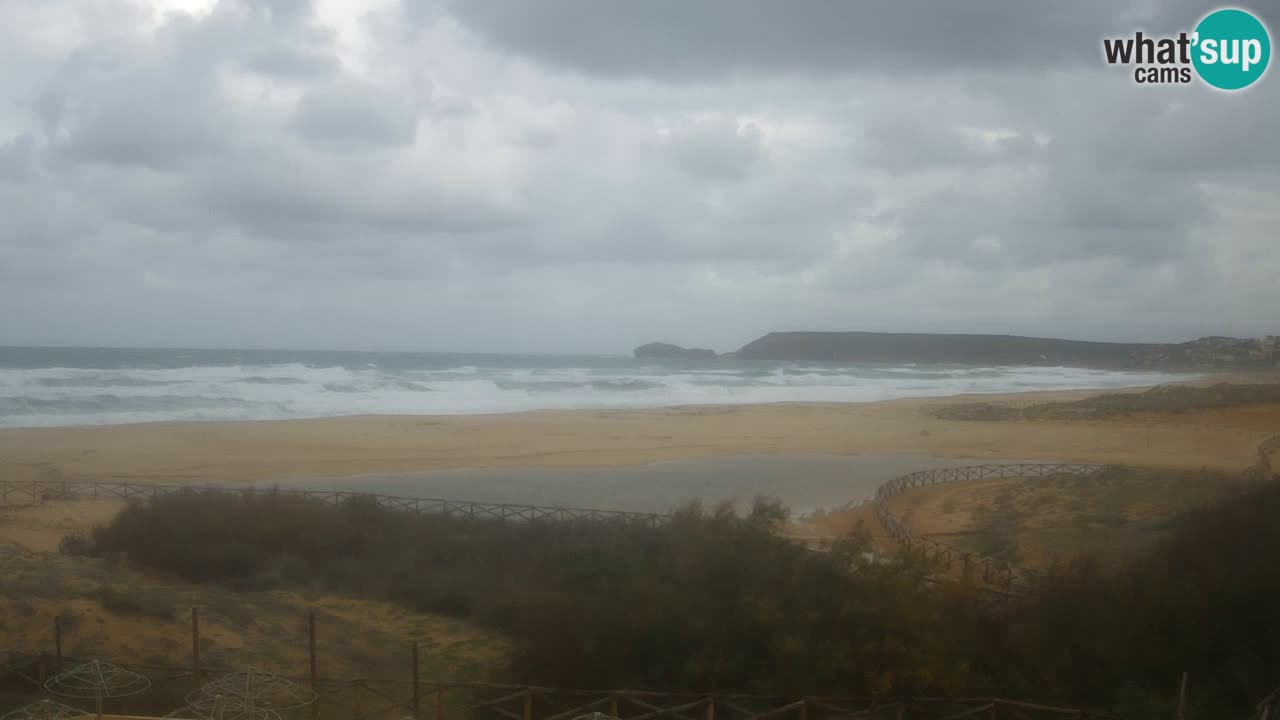 Webcam Torre dei Corsari – Vista live sulla spiaggia da Punta Usai