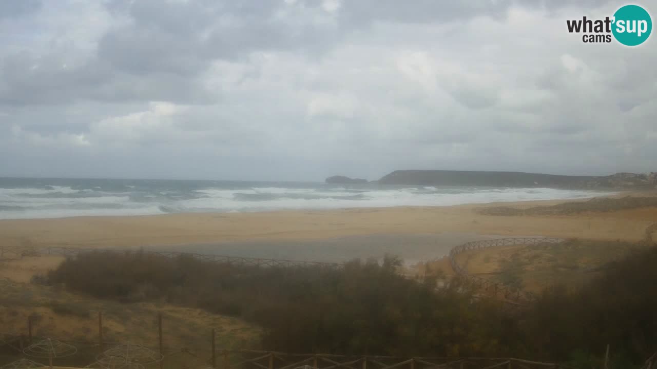 Webcam Torre dei Corsari – Vue en direct sur la plage depuis Punta Usai