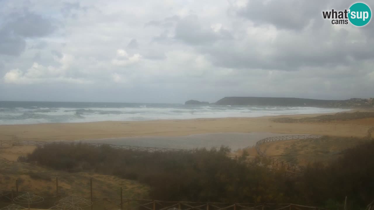 Webcam Torre dei Corsari – Liveblick auf den Strand von Punta Usai