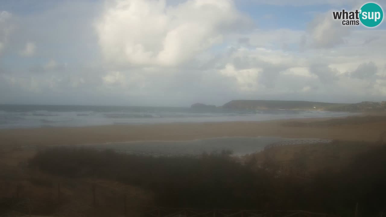 Webcam Torre dei Corsari – Live Beach View from Punta Usai