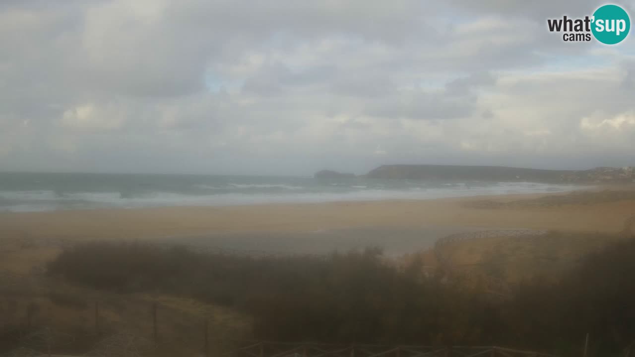 Webcam Torre dei Corsari – Live Beach View from Punta Usai