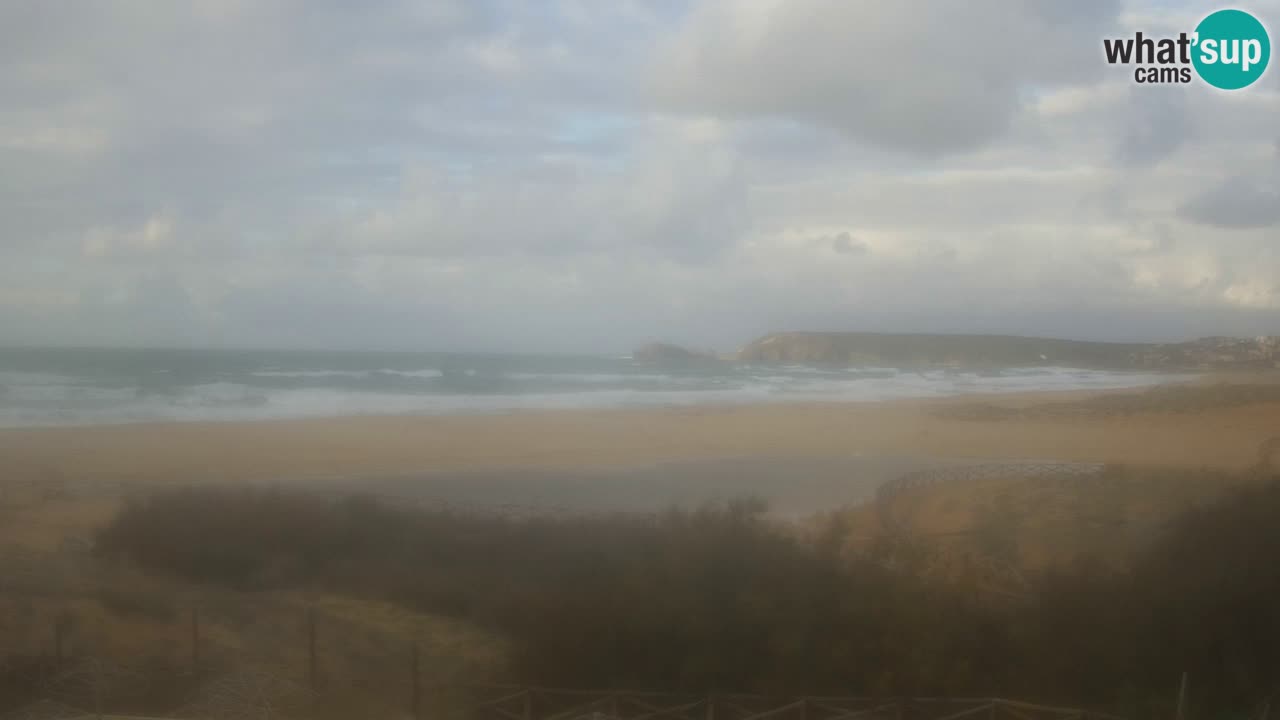 Webcam Torre dei Corsari – Live Beach View from Punta Usai