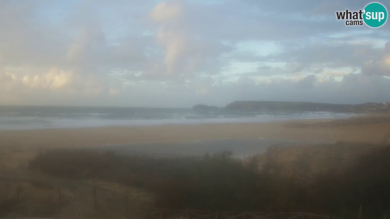 Webcam Torre dei Corsari – Live Beach View from Punta Usai