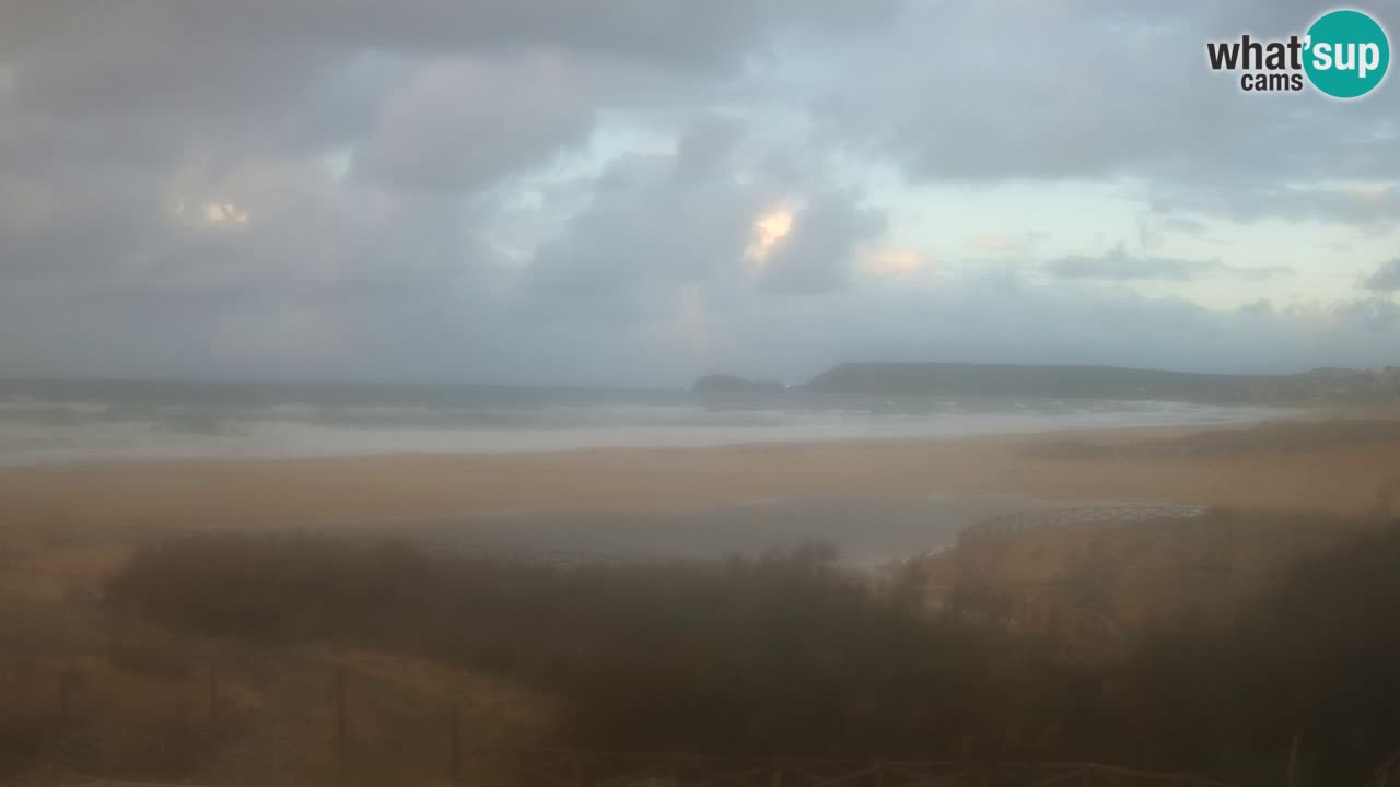 Webcam Torre dei Corsari – Live Beach View from Punta Usai