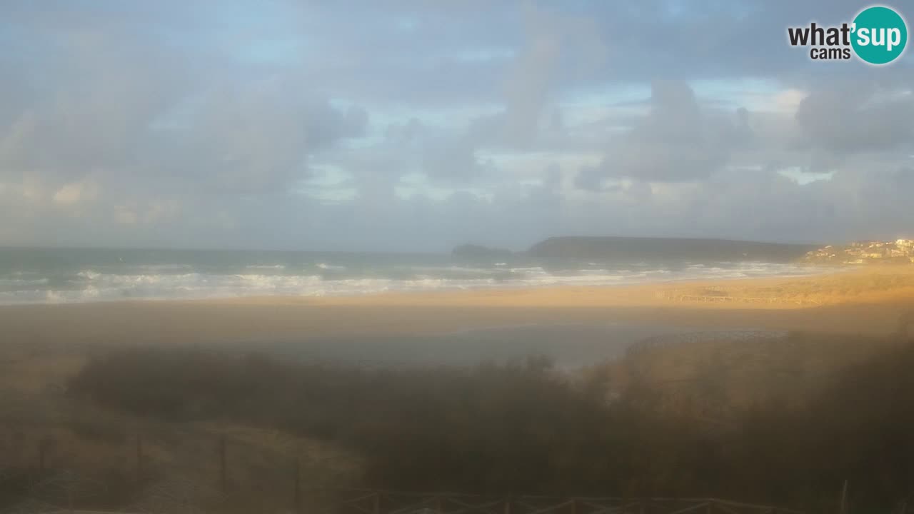 Webcam Torre dei Corsari – Live Beach View from Punta Usai