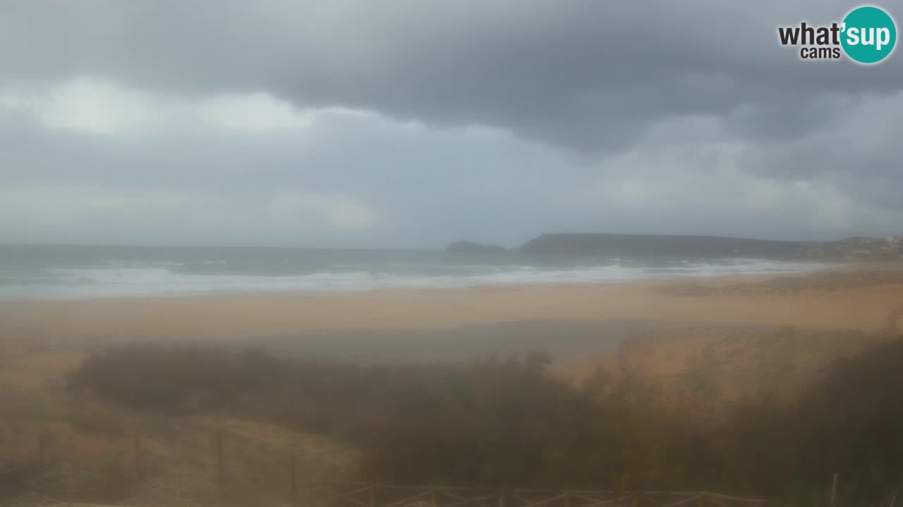 Webcam Torre dei Corsari – Live Beach View from Punta Usai