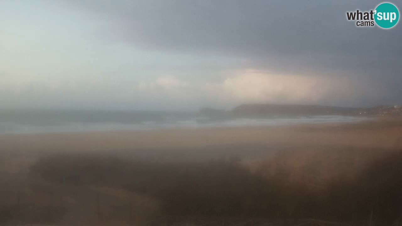 Webcam Torre dei Corsari – Vue en direct sur la plage depuis Punta Usai