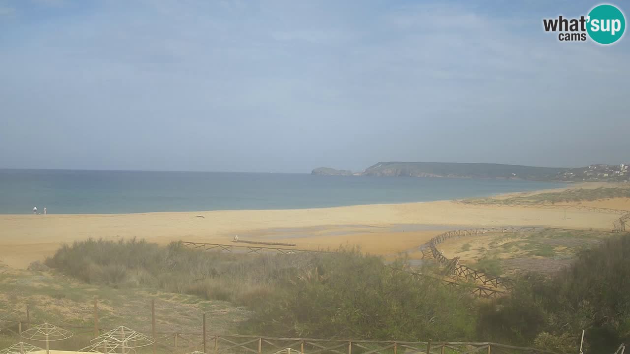 Webcam Torre dei Corsari – Liveblick auf den Strand von Punta Usai