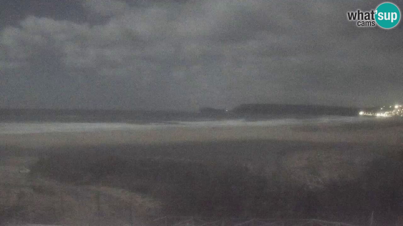 Web kamera Torre dei Corsari – Pogled uživo na plažu s Punta Usai