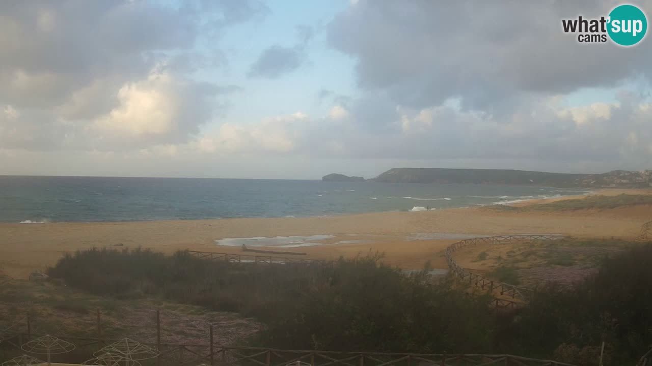 Webcam Torre dei Corsari – Vue en direct sur la plage depuis Punta Usai