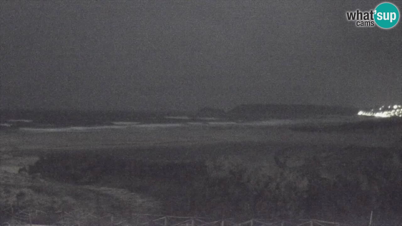 Webcam Torre dei Corsari – Liveblick auf den Strand von Punta Usai