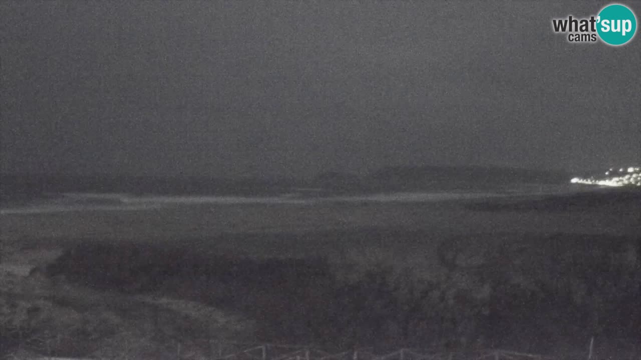 Webcam Torre dei Corsari – Liveblick auf den Strand von Punta Usai