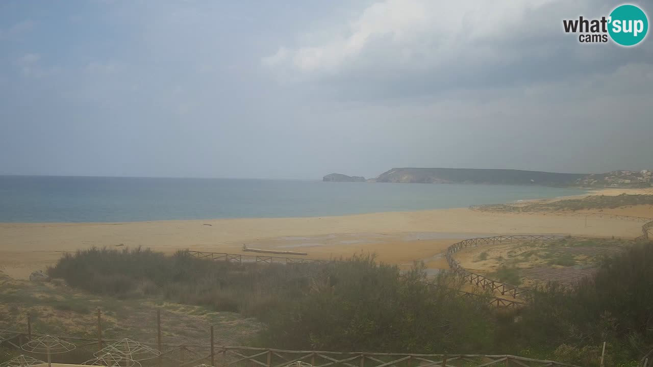 Cámara web Torre dei Corsari – Vista en directo de la playa desde Punta Usai