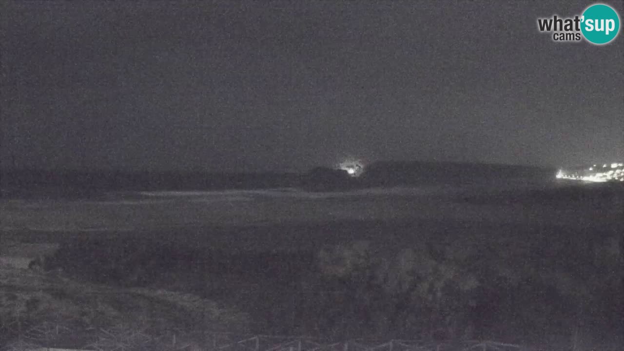 Webcam Torre dei Corsari – Live Beach View from Punta Usai