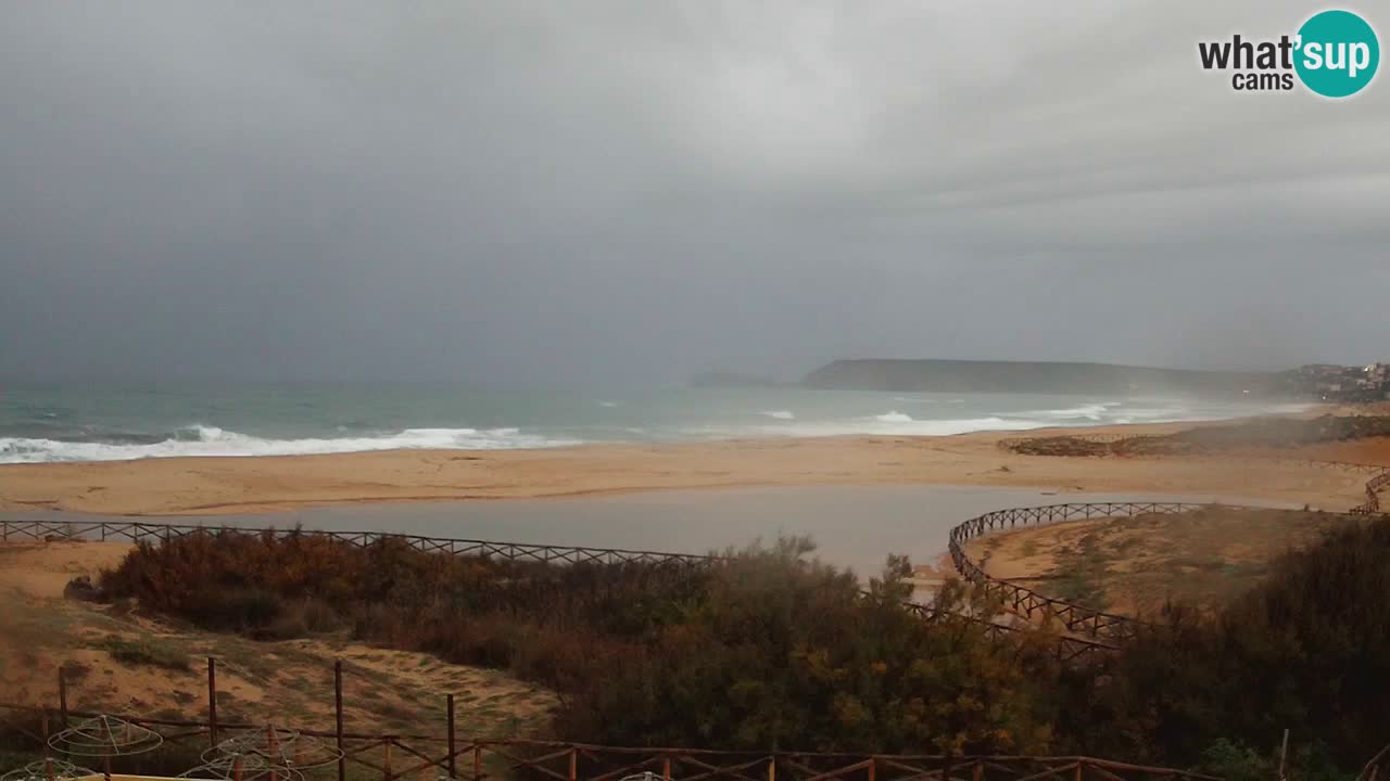 Webcam Torre dei Corsari – Vue en direct sur la plage depuis Punta Usai