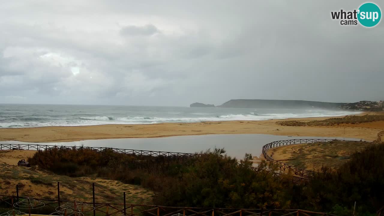 Web kamera Torre dei Corsari – Pogled uživo na plažu s Punta Usai
