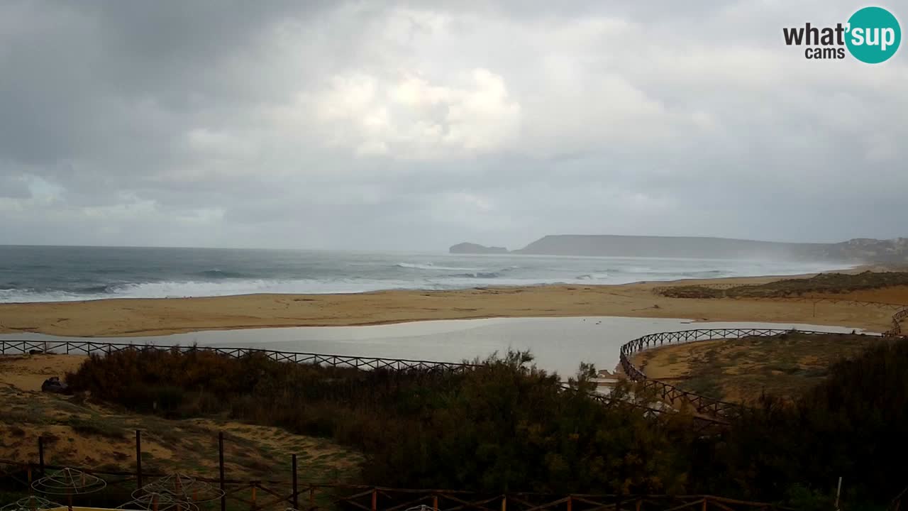 Cámara web Torre dei Corsari – Vista en directo de la playa desde Punta Usai