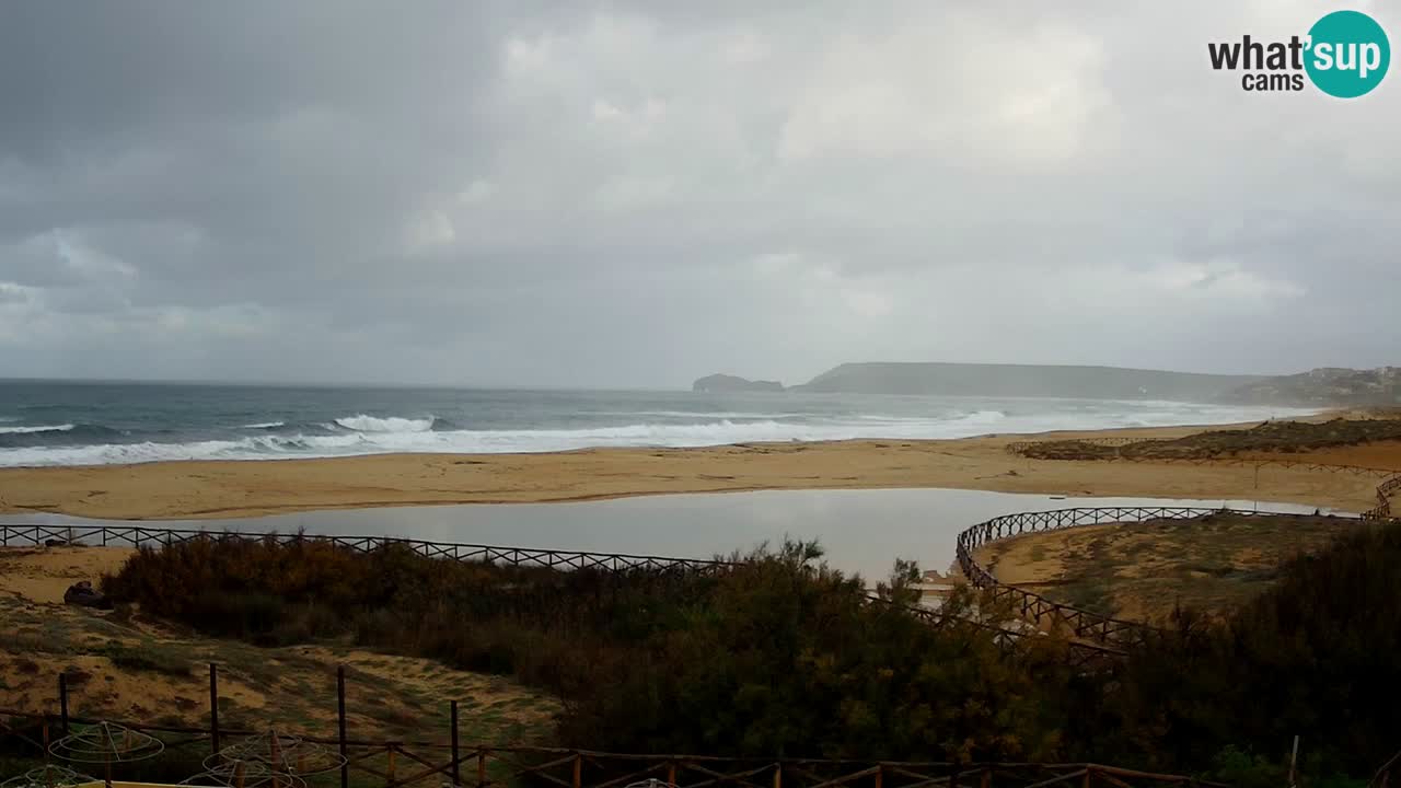 Cámara web Torre dei Corsari – Vista en directo de la playa desde Punta Usai