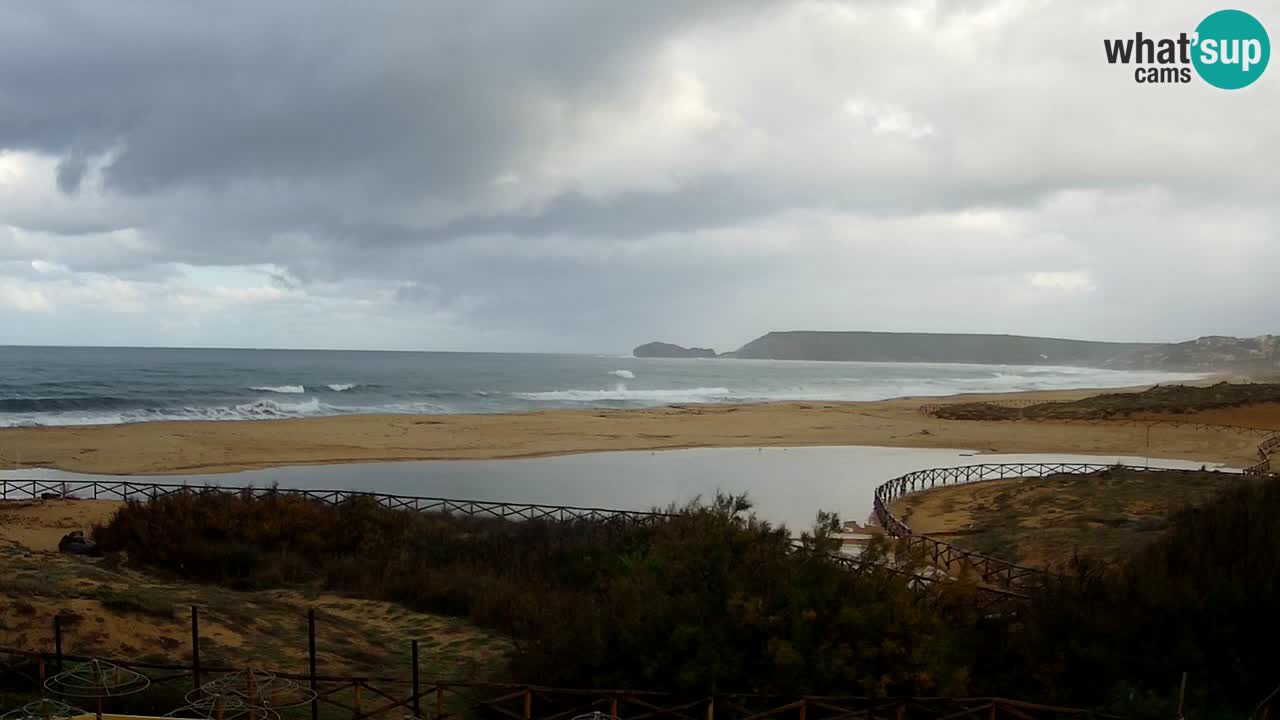 Webcam Torre dei Corsari – Liveblick auf den Strand von Punta Usai