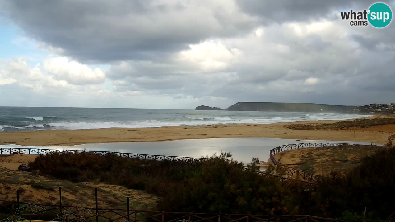 Webcam Torre dei Corsari – Liveblick auf den Strand von Punta Usai