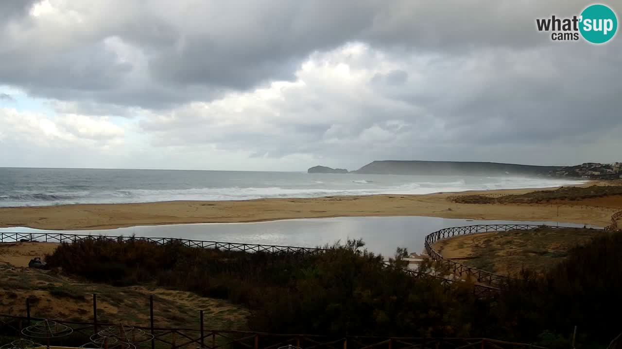 Cámara web Torre dei Corsari – Vista en directo de la playa desde Punta Usai