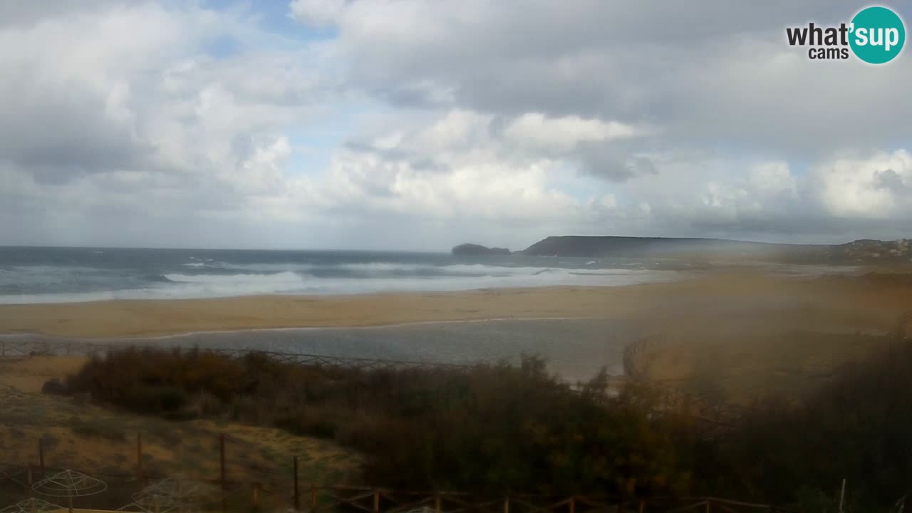 Webcam Torre dei Corsari – Live Beach View from Punta Usai