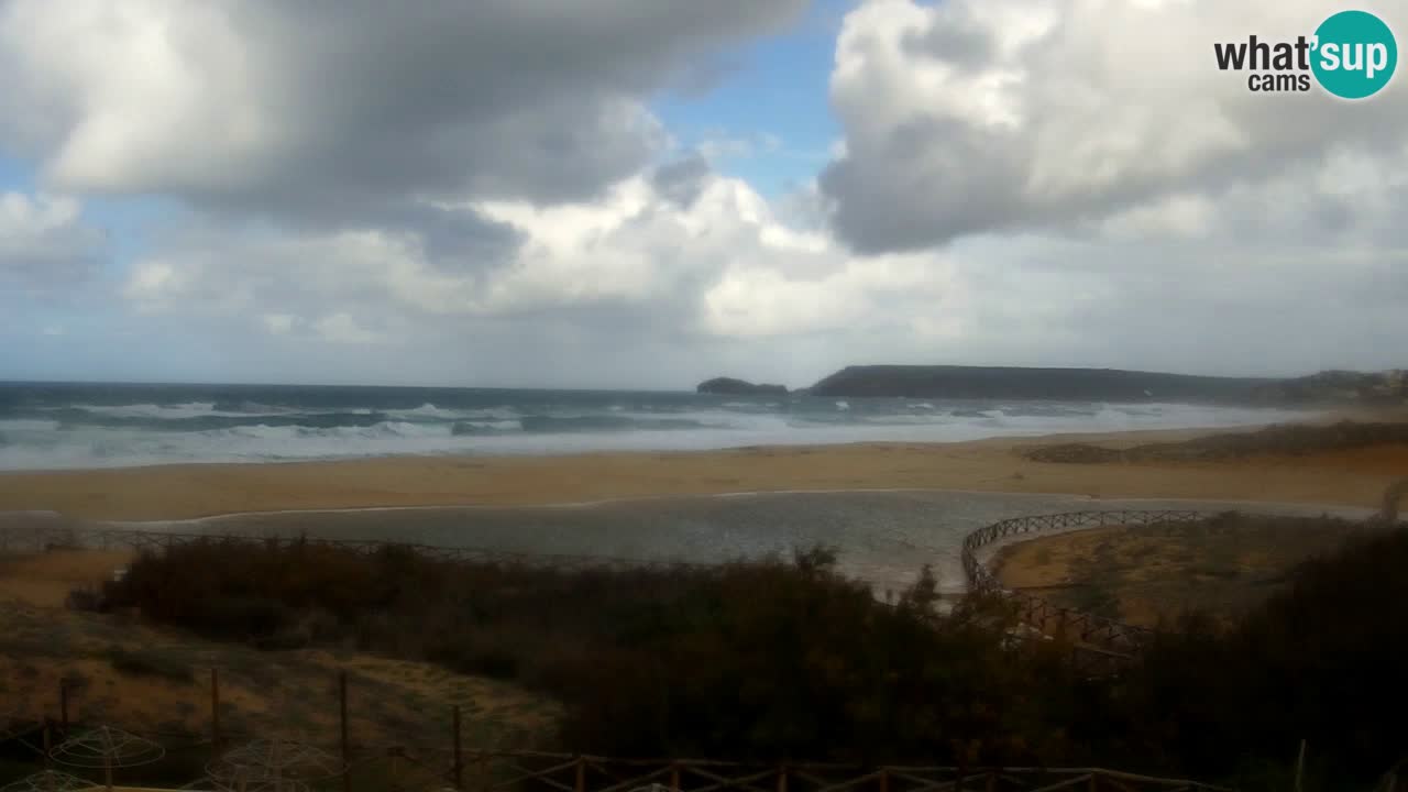 Webcam Torre dei Corsari – Liveblick auf den Strand von Punta Usai